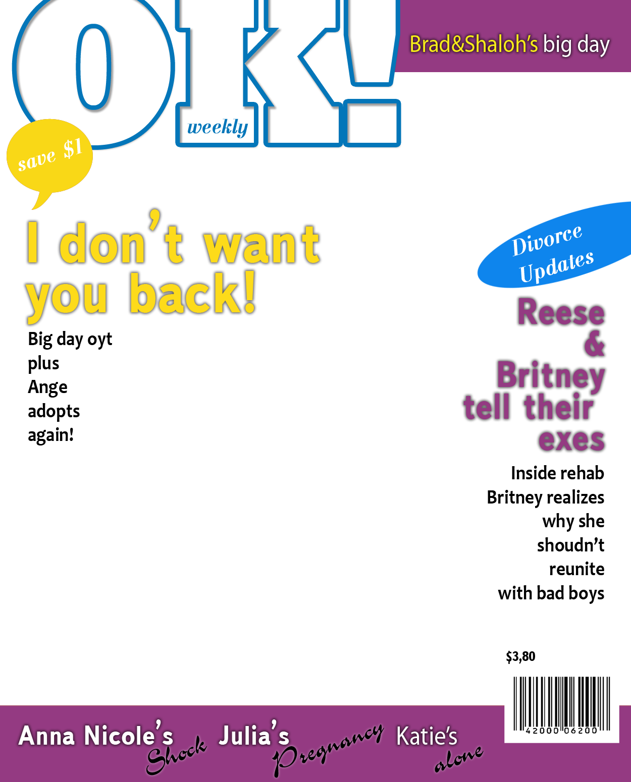 Fake Magazine Cover